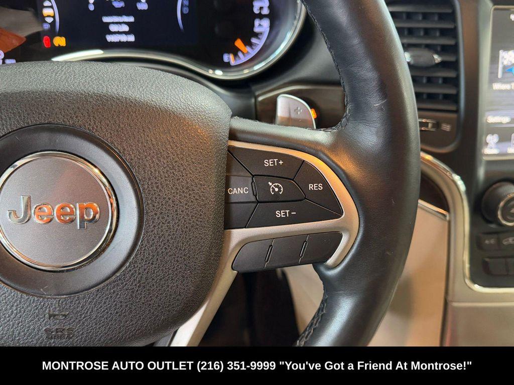 used 2017 Jeep Grand Cherokee car, priced at $13,393