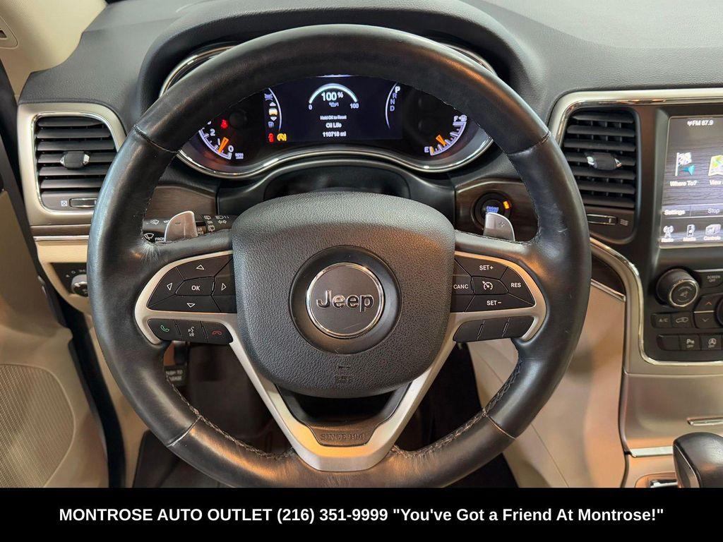 used 2017 Jeep Grand Cherokee car, priced at $13,393