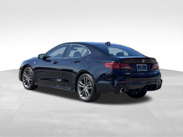 used 2018 Acura TLX car, priced at $17,999