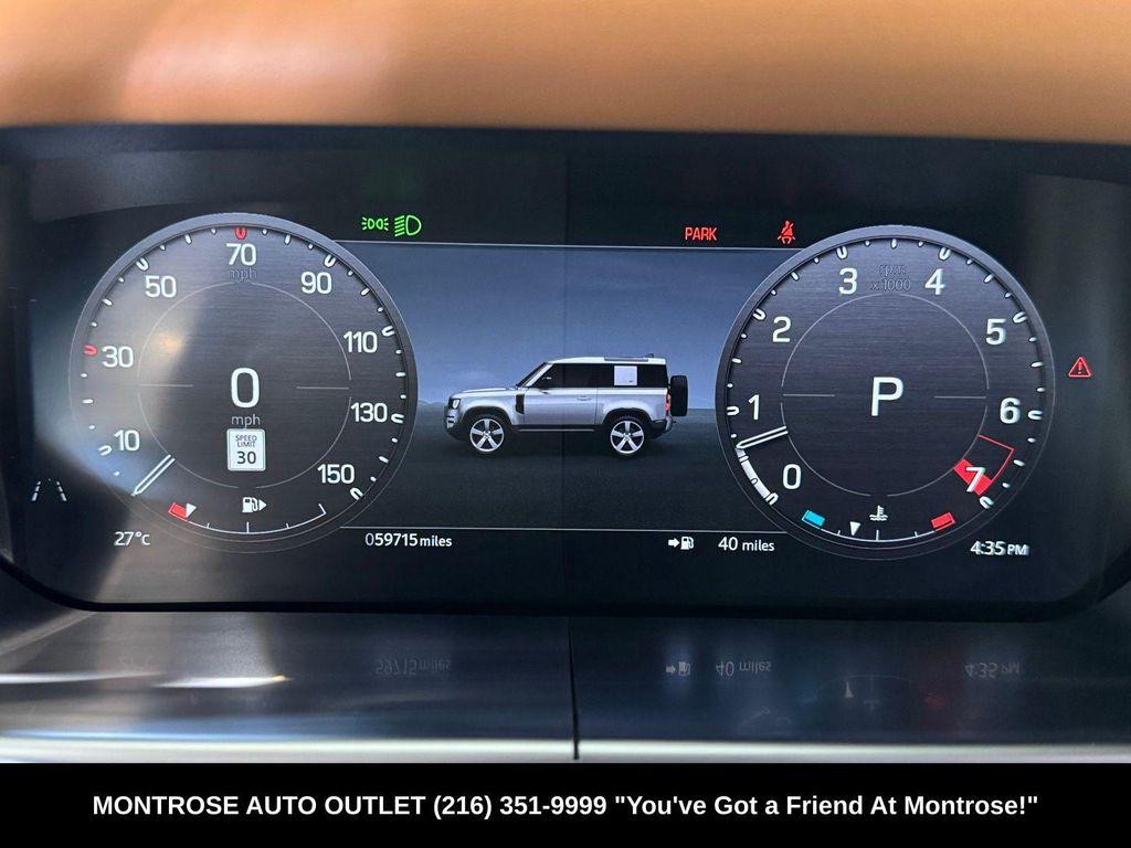 used 2023 Land Rover Defender car, priced at $44,732