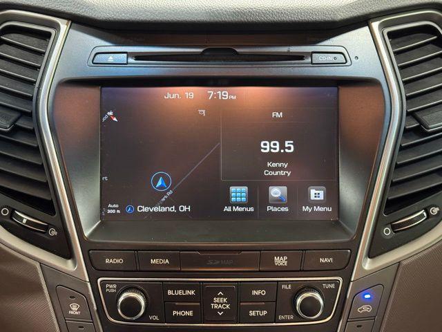 used 2017 Hyundai Santa Fe car, priced at $16,737