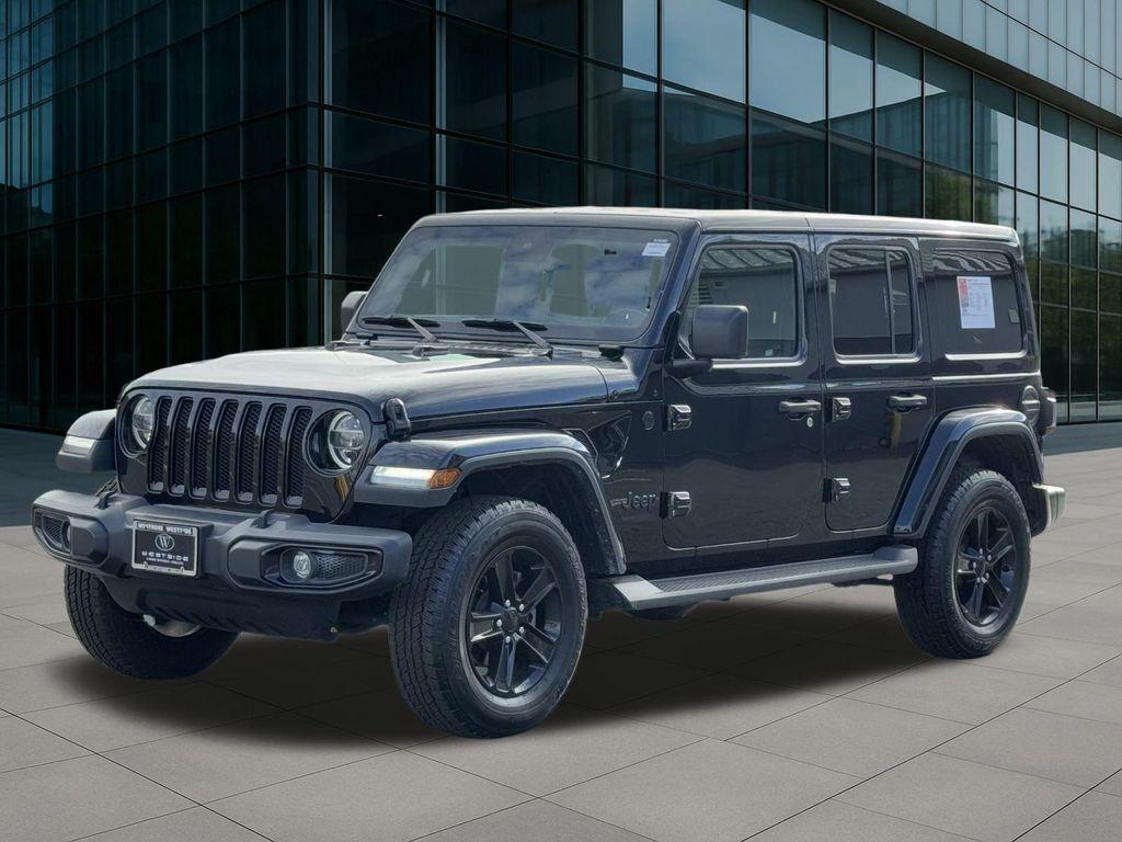used 2021 Jeep Wrangler Unlimited car, priced at $28,827