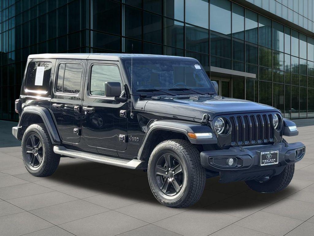 used 2021 Jeep Wrangler Unlimited car, priced at $28,827