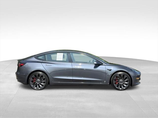 used 2023 Tesla Model 3 car, priced at $31,499