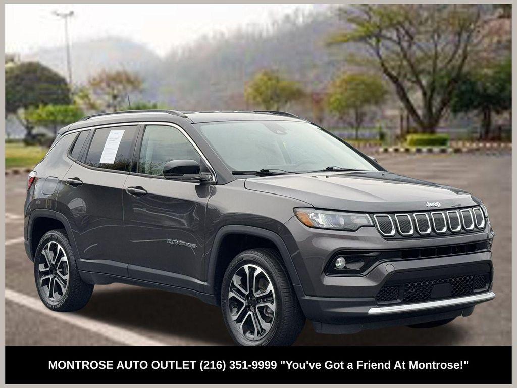used 2022 Jeep Compass car, priced at $21,390