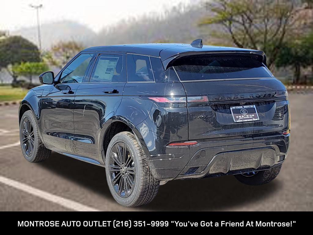 new 2026 Land Rover Range Rover Evoque car, priced at $60,595