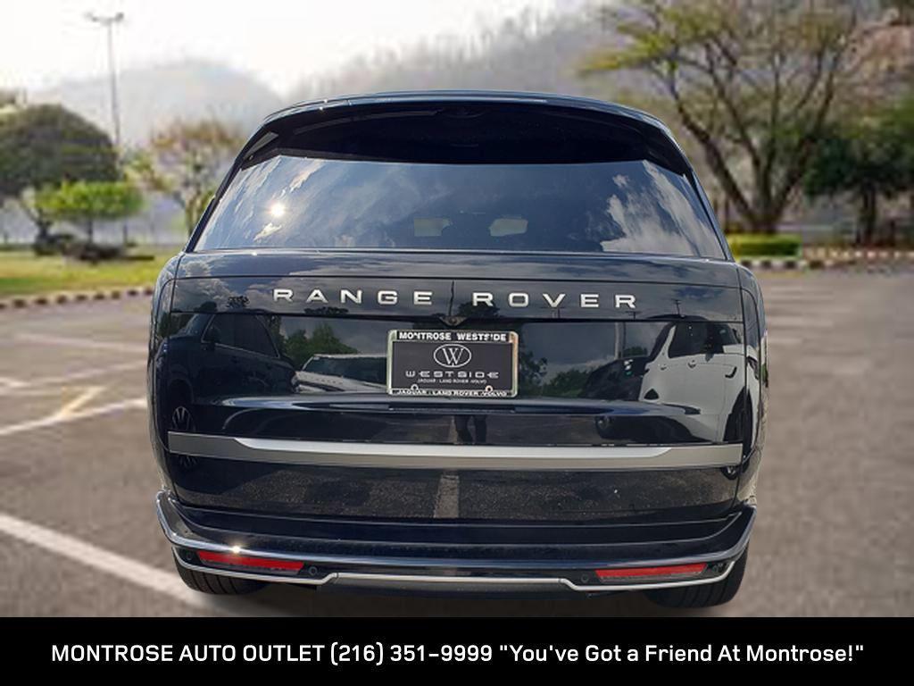 new 2025 Land Rover Range Rover car, priced at $166,400