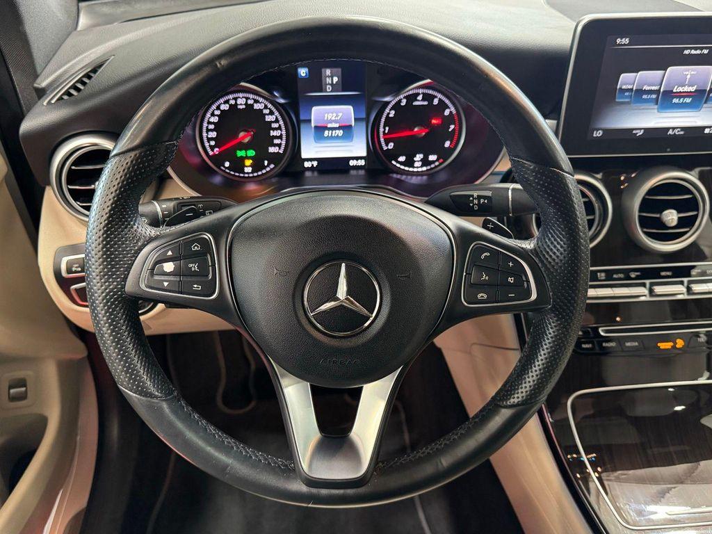 used 2017 Mercedes-Benz GLC 300 car, priced at $20,486