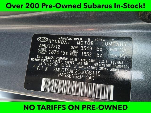 used 2012 Hyundai Accent car, priced at $6,000