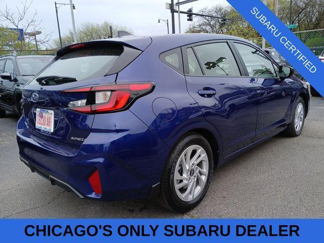 used 2025 Subaru Impreza car, priced at $23,399