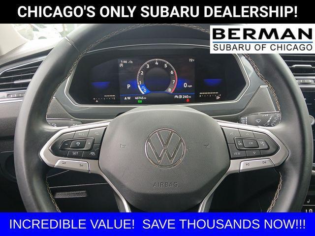 used 2022 Volkswagen Tiguan car, priced at $22,400