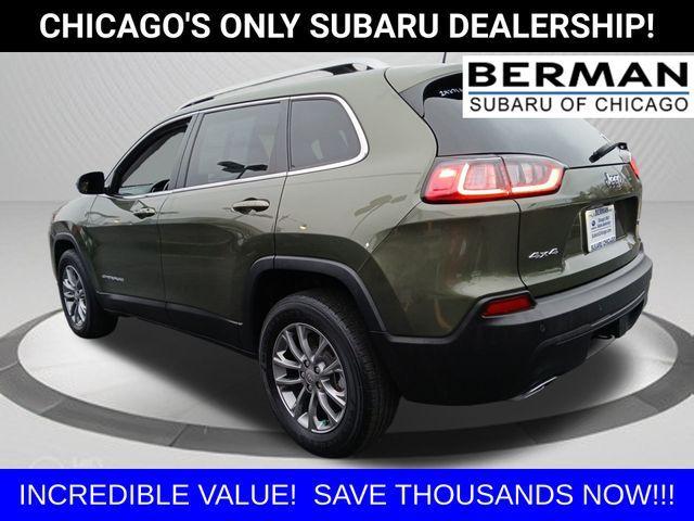 used 2021 Jeep Cherokee car, priced at $21,500