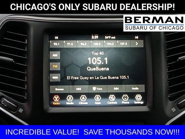 used 2021 Jeep Cherokee car, priced at $21,500