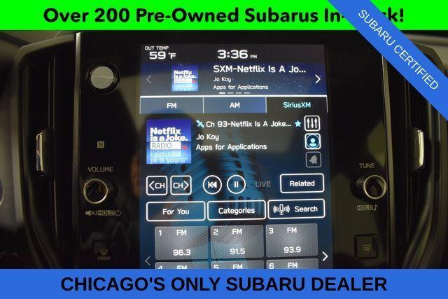 used 2025 Subaru Forester car, priced at $31,100