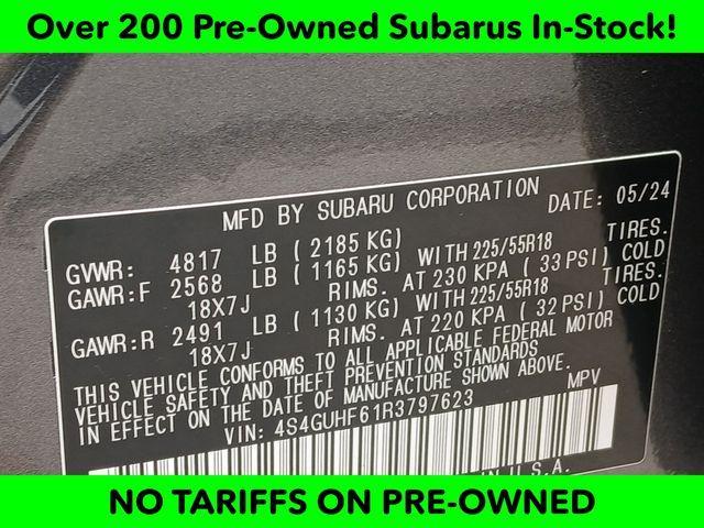 used 2024 Subaru Crosstrek car, priced at $33,101