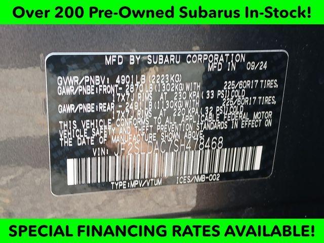 used 2025 Subaru Forester car, priced at $29,441