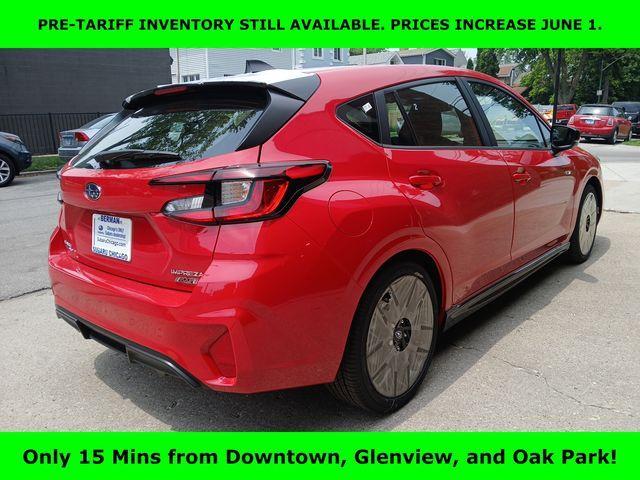 new 2025 Subaru Impreza car, priced at $33,536