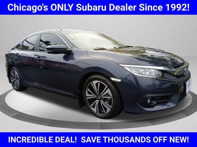 used 2018 Honda Civic car, priced at $16,900