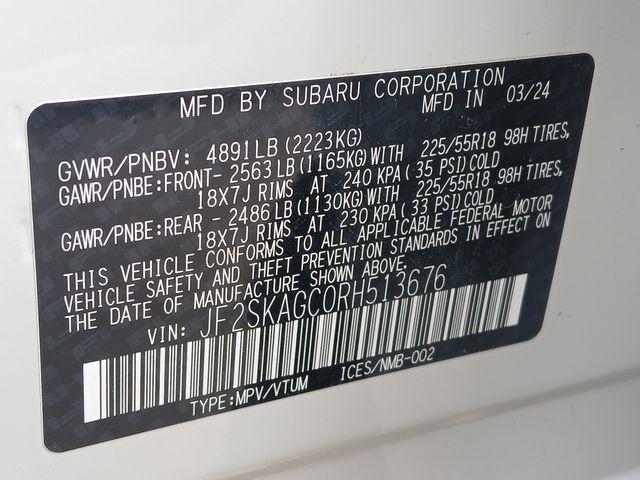 used 2024 Subaru Forester car, priced at $32,000