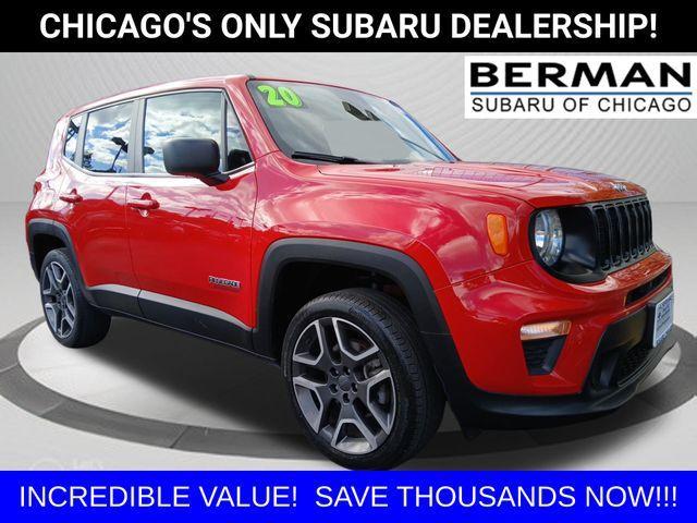 used 2020 Jeep Renegade car, priced at $17,373