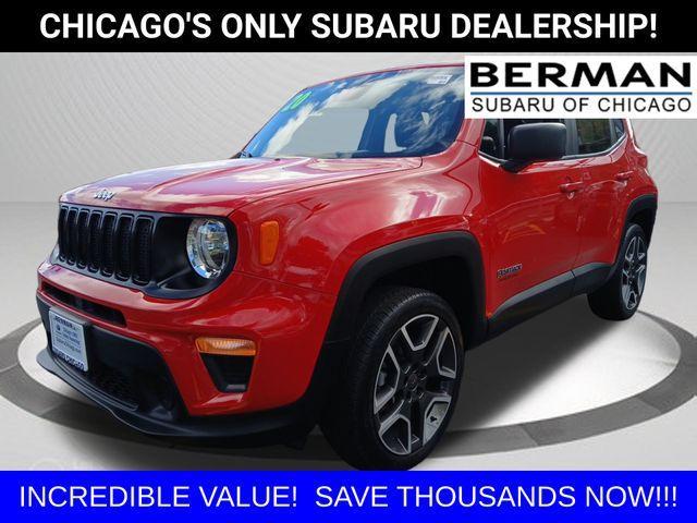used 2020 Jeep Renegade car, priced at $17,373