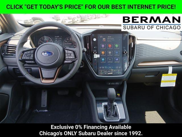 new 2025 Subaru Forester car, priced at $40,322