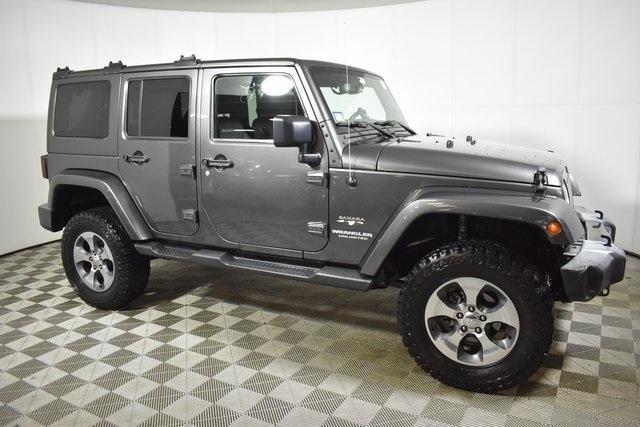 used 2017 Jeep Wrangler Unlimited car, priced at $23,688