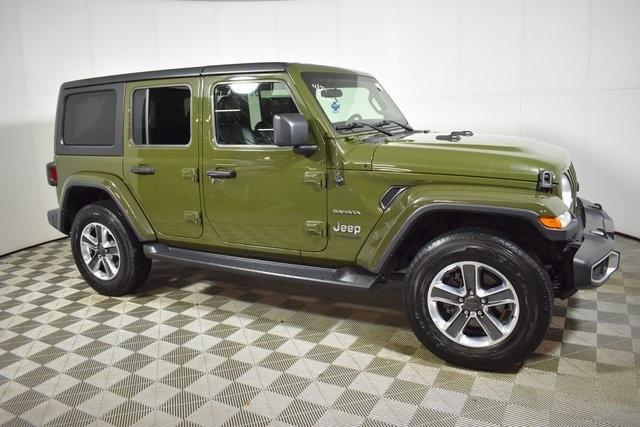 used 2020 Jeep Wrangler Unlimited car, priced at $31,000