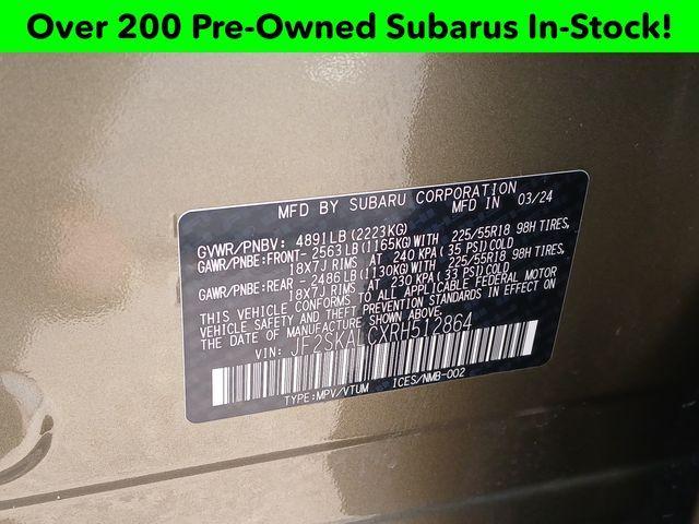 used 2024 Subaru Forester car, priced at $34,100