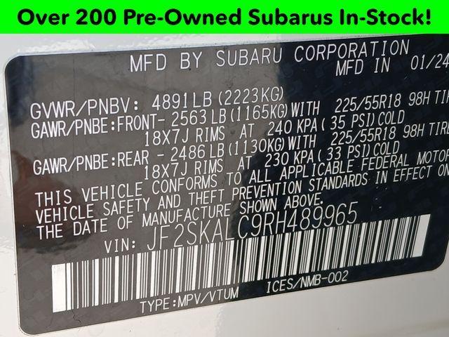 used 2024 Subaru Forester car, priced at $33,500