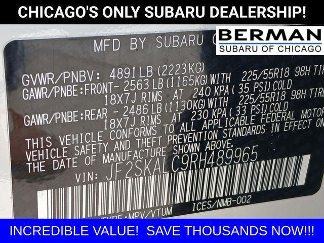 used 2024 Subaru Forester car, priced at $30,800