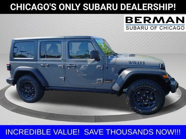 used 2023 Jeep Wrangler car, priced at $30,900