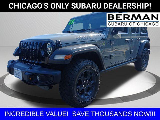 used 2023 Jeep Wrangler car, priced at $30,900