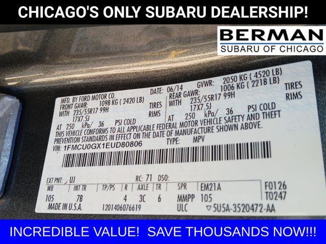 used 2014 Ford Escape car, priced at $7,835