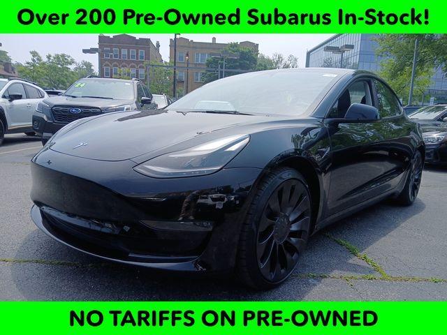 used 2022 Tesla Model 3 car, priced at $29,231