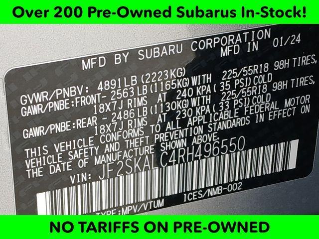 used 2024 Subaru Forester car, priced at $37,200