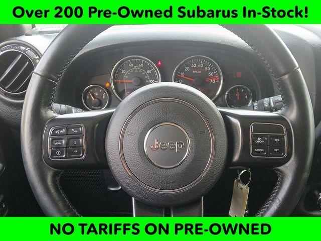 used 2018 Jeep Wrangler JK Unlimited car, priced at $27,000
