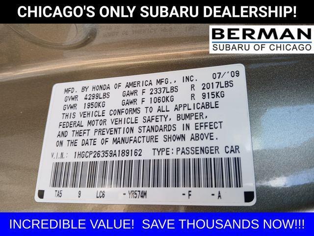 used 2009 Honda Accord car, priced at $7,812
