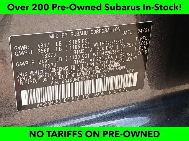 used 2024 Subaru Crosstrek car, priced at $29,000