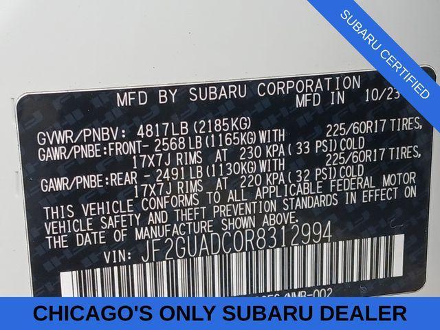 used 2024 Subaru Crosstrek car, priced at $26,400