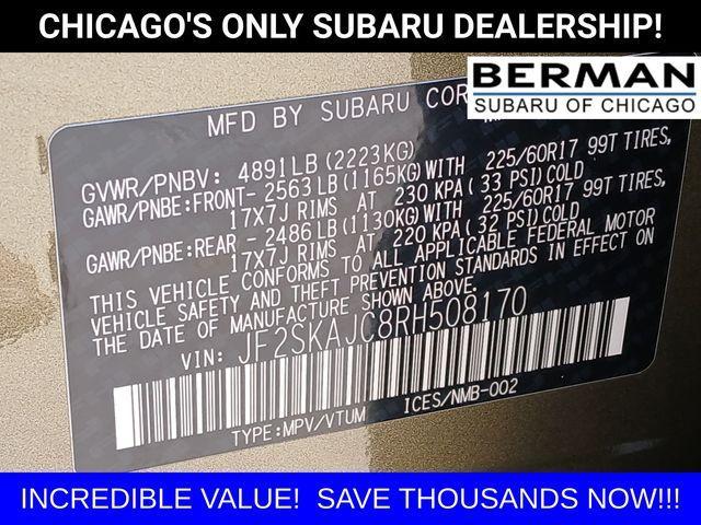 used 2024 Subaru Forester car, priced at $30,650