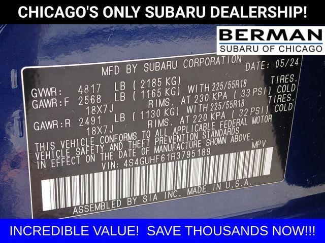 used 2024 Subaru Crosstrek car, priced at $28,457