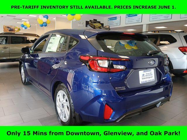 new 2025 Subaru Impreza car, priced at $26,002