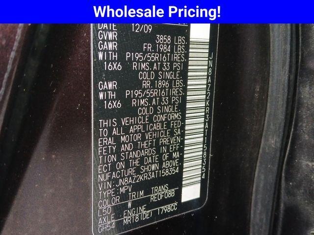 used 2010 Nissan Cube car, priced at $2,729
