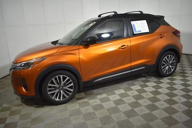 used 2021 Nissan Kicks car, priced at $17,500