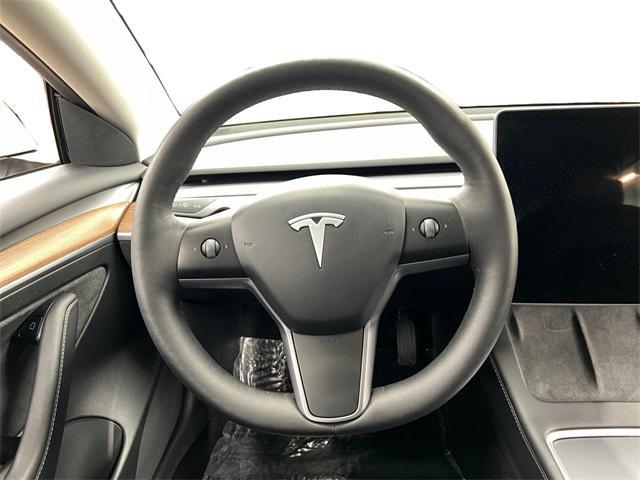 used 2023 Tesla Model 3 car, priced at $27,500