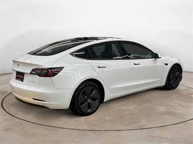 used 2023 Tesla Model 3 car, priced at $27,500