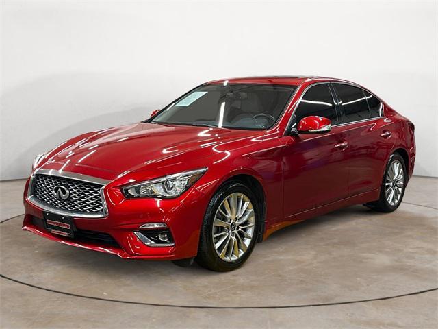 used 2021 INFINITI Q50 car, priced at $25,500