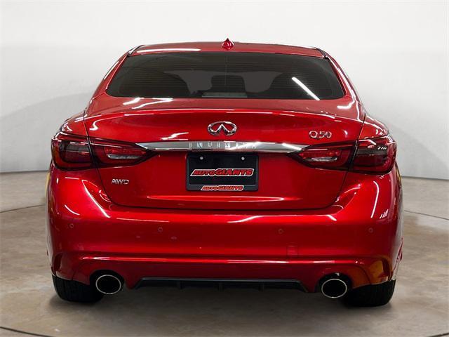 used 2021 INFINITI Q50 car, priced at $25,500