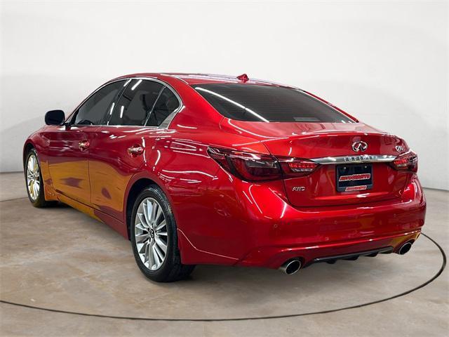 used 2021 INFINITI Q50 car, priced at $25,500